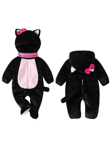 MQTIME  -  Toddler Girls Halloween Costume Pink Short Sleeve Hooded Button Up Unicorn  with Wings and Horn